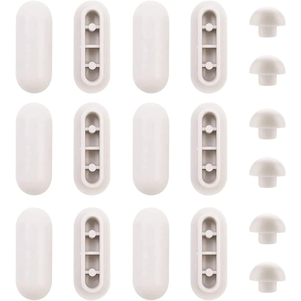 Greyoe pare-chocs de si ge de toilette, 18 pi ces pare-chocs de