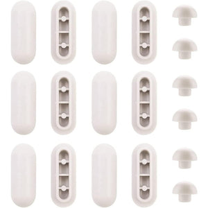 Greyoe pare-chocs de si ge de toilette, 18 pi ces pare-chocs de