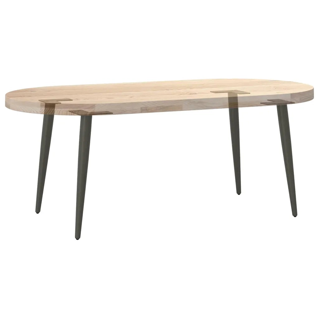 Gambe per Tavolino da Caffè Forma Conica 4 pz Antracite 30-31 cm Acciaio 4012510