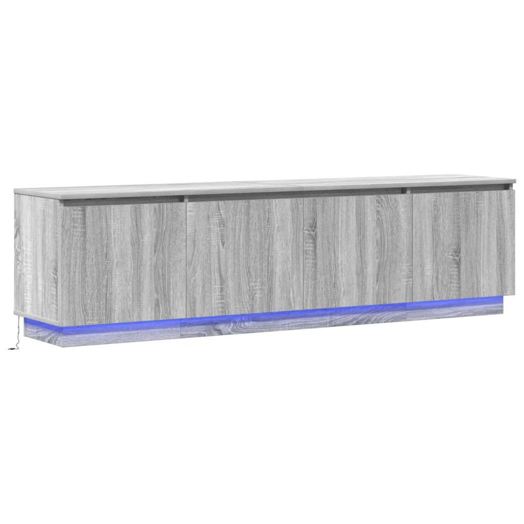 Mobile TV 180 x 38 x 49 cm Grigio Sonoma Legno ingegnerizzato 3376149