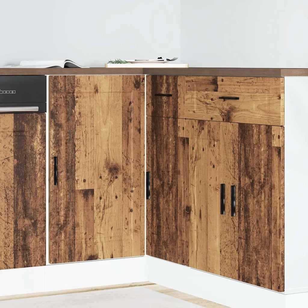 Base da Cucina Porto Legno Antico in Legno Multistrato