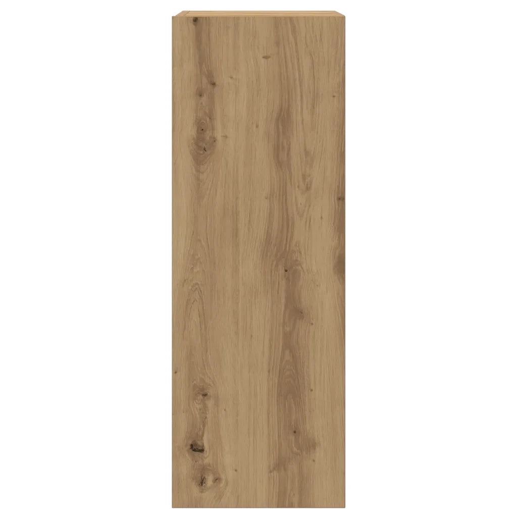 Mobili TV 2 pz Artigianale 30,5x30x90 cm Legno Multistrato 856397