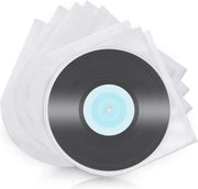 Hoezen per Grammofono 100 pezzi - Coperture Antistatiche per Vinili - Coperture per Dischi in Plastica - Protezione contro Polvere e Scalfi