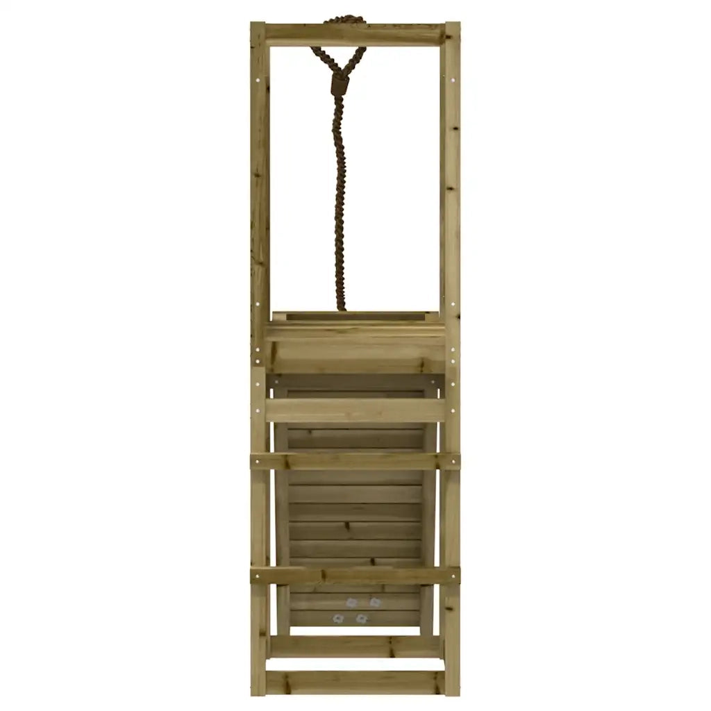 Casetta con Arrampicata in Legno di Pino Impregnato CFW9525011
