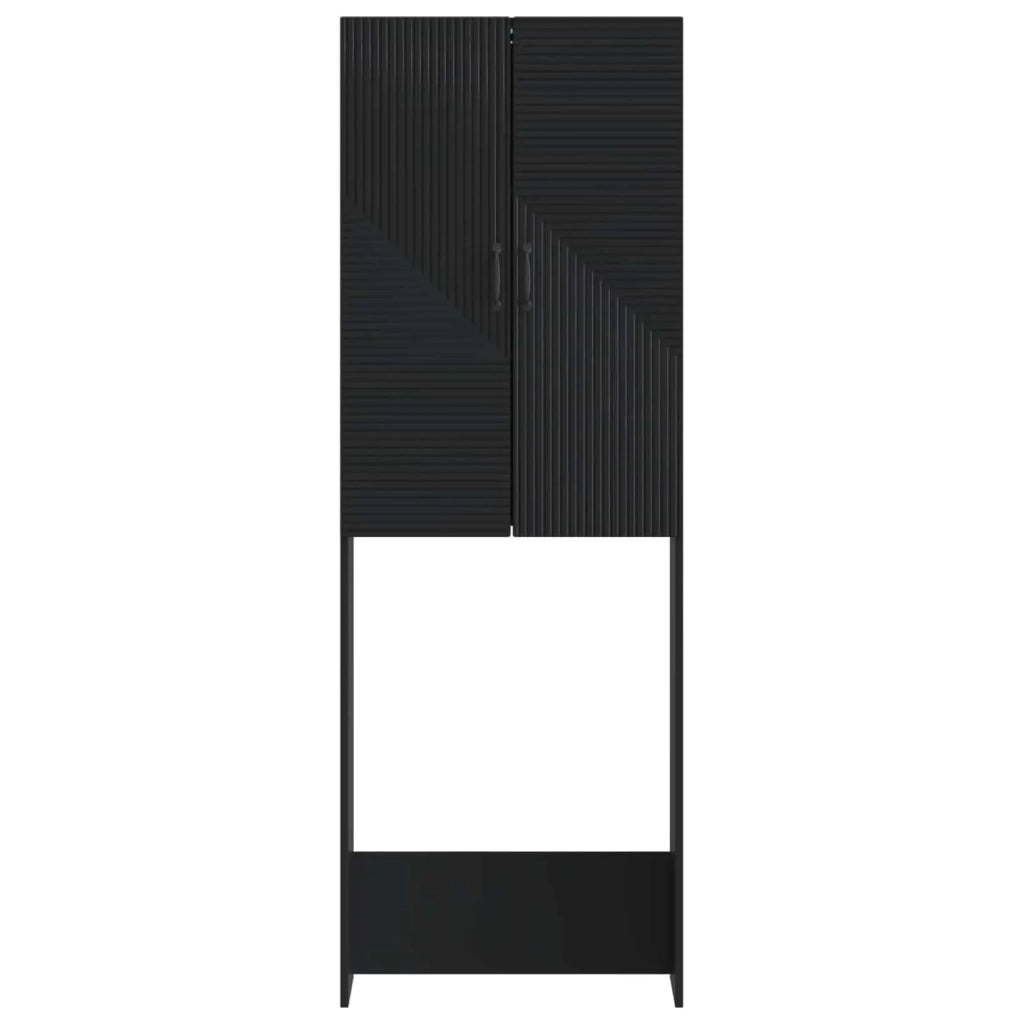 Mobile Bagno HAARLEM Nero 66 x 25,5 x 190 cm 896916