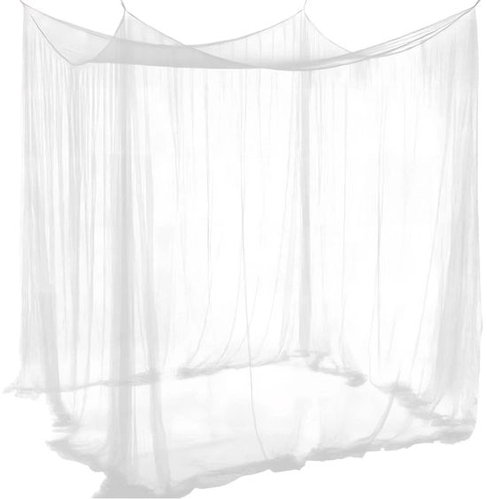 Tenda a Soggiorno XXL per Campeggio, Tenda per Viaggiare all'Aperto, Tenda a Letto per Due Persone o Singolo, Tenda a Soggiorno Retta, Tenda a Soggiorno, Tenda a Soggiorno con Paravento per Terrazza ( Bianco: 4 Porte, 240x210x190cm)