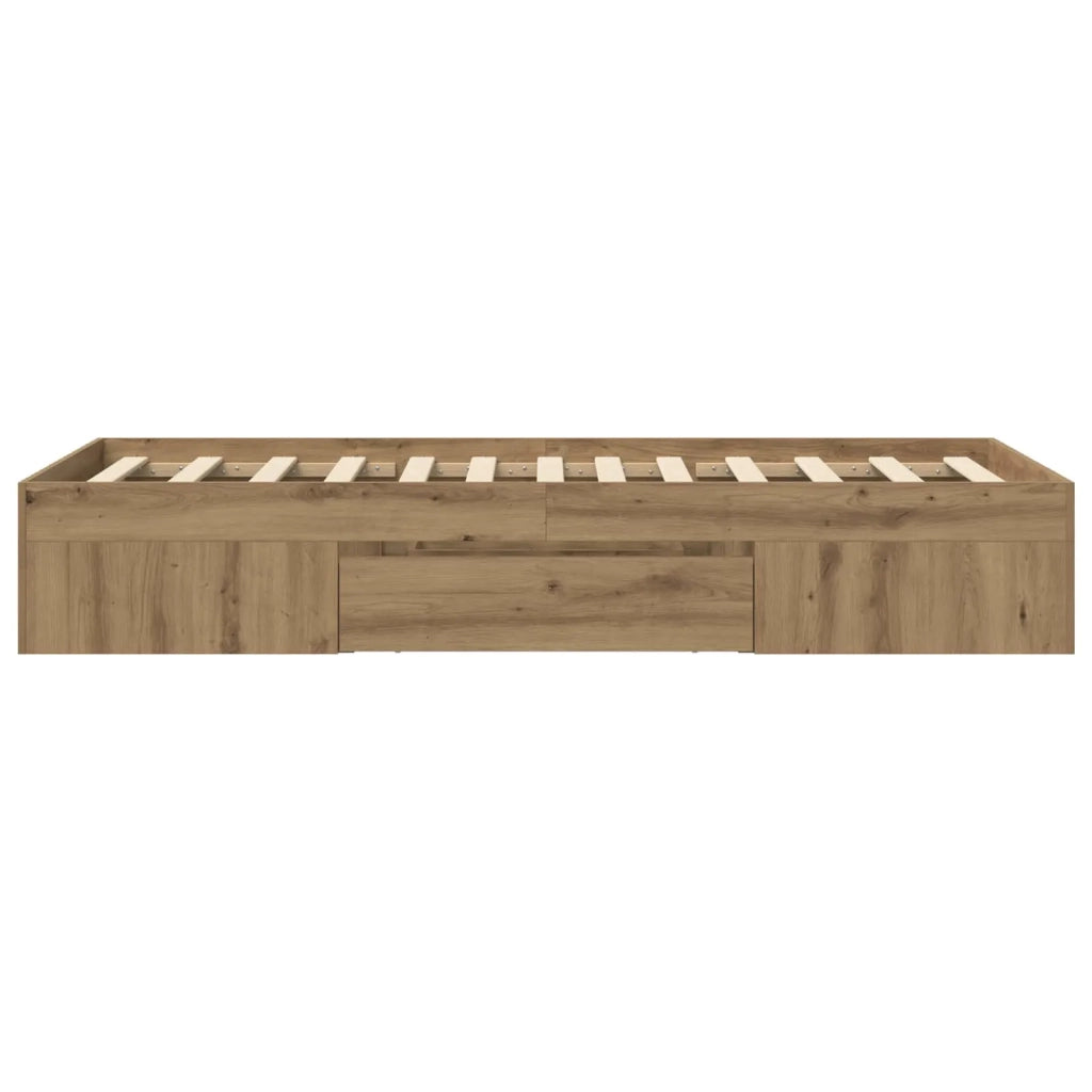 Telaio del letto con storage Rovere Artigianale 80 x 200 cm 3429692