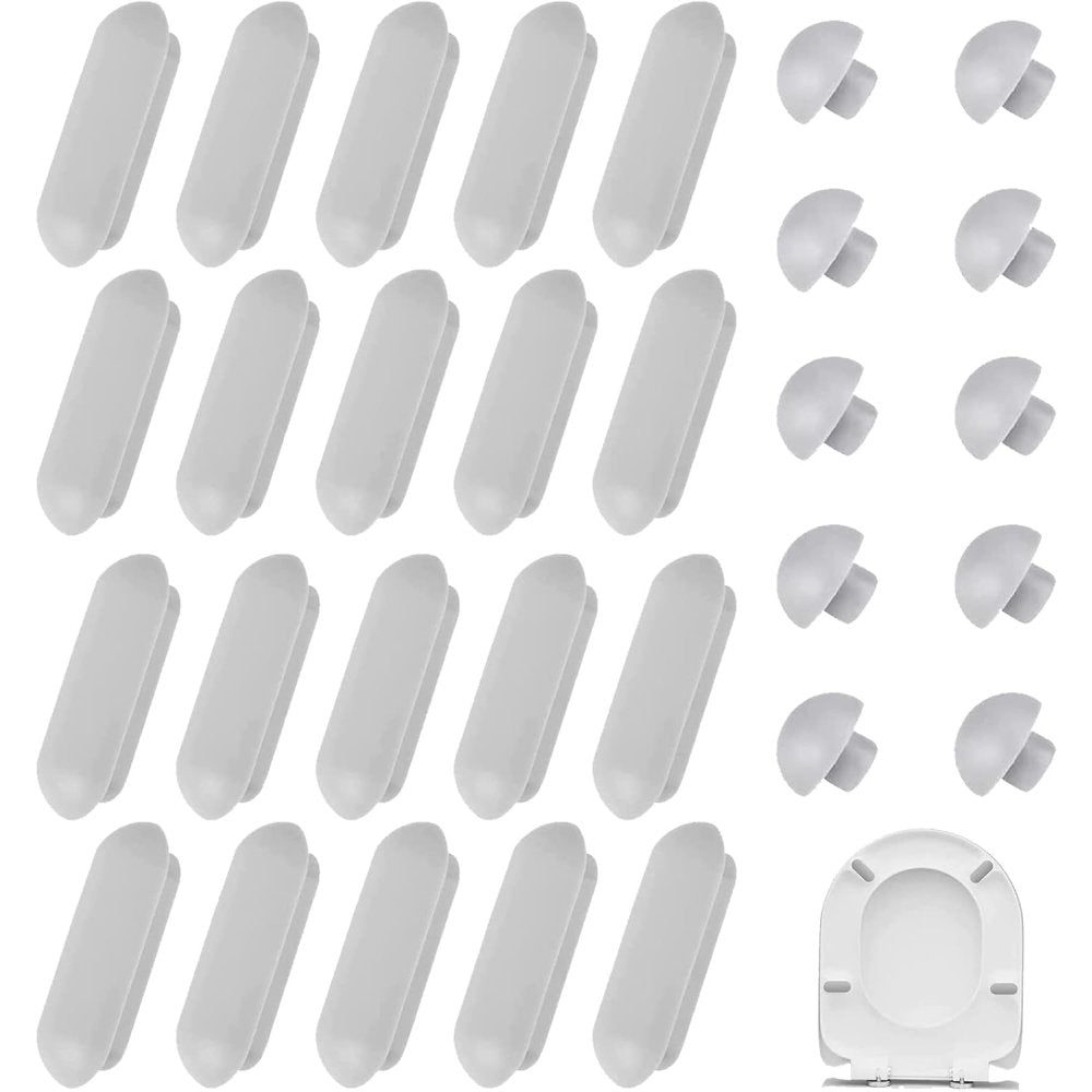 30 pcs pare-chocs de si ge de toilette, tampon universel pour si