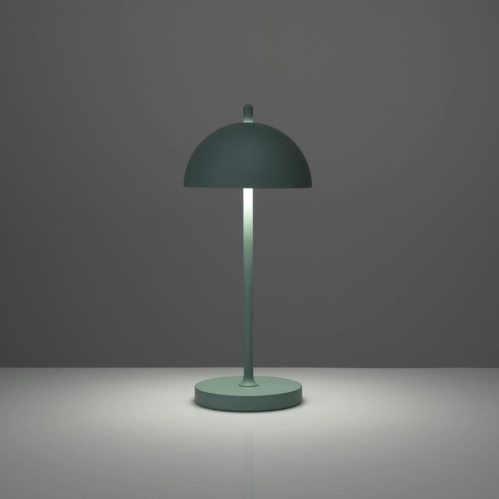 Lampada da tavolo ricaricabile DRAVEN verde