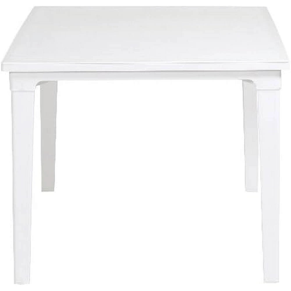 Tavolo da Esterno Keter Futura in Resina con Foro Ombrellone Colore: Bianco
