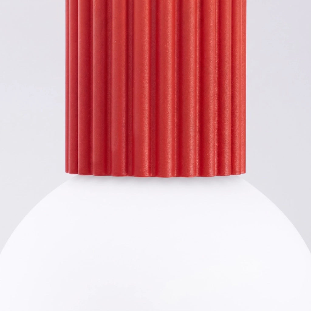 Plafoniera HALO rosso IP44