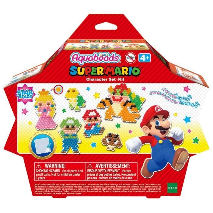 Il kit Super Mario - Aquabeads - 31946 - Perle che si attaccano con l'acqua