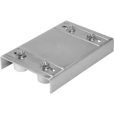 PIASTRA DI GUIDA SUPERIORE A 4 RULLI 200x145 mm - COMBI ARIALDO