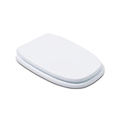 Coprivaso compatibile Square Pozzi Ginori legno MDF bianco bagno wc sedile water