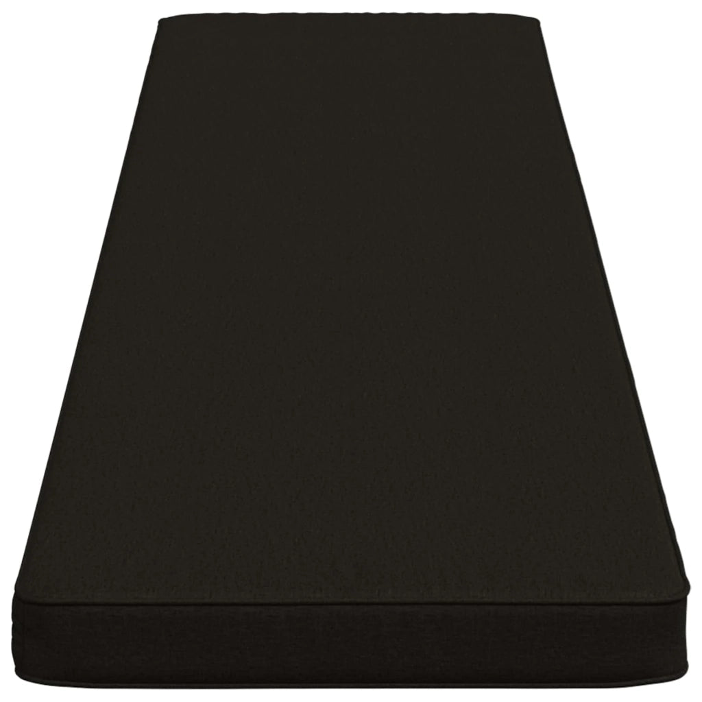 Cuscini per Panchina a 2 Pezzi VUGHT 2 pz 100% Poliestere Nero 951589