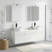 Set di Armadi da Bagno 5 pcs Bianco 50 x 14,5 x 70 cm 3406591