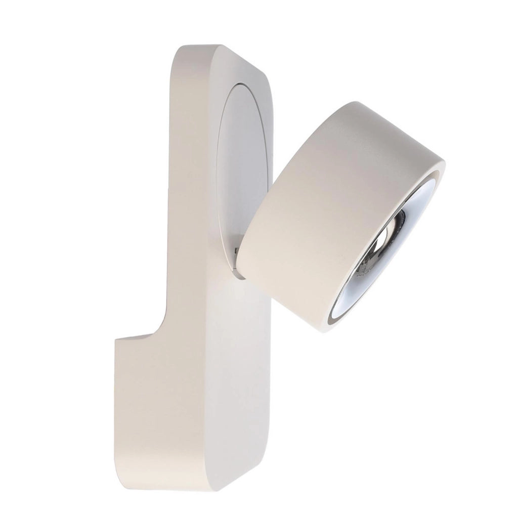 UNI II Applique parete muro LED 12W faretto soffitto orientabile dimmerabile RA90 3000K luci vetrina negozio corridoio angolo luce 35' BIANCO