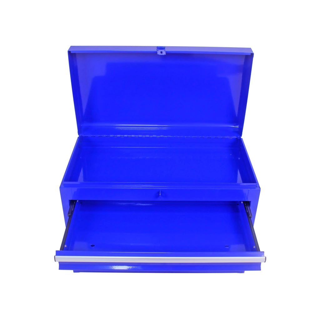 ARMADIO PORTAATTREZZI 56,5x32,5x68 cm in acciaio blu con 5 cassetti