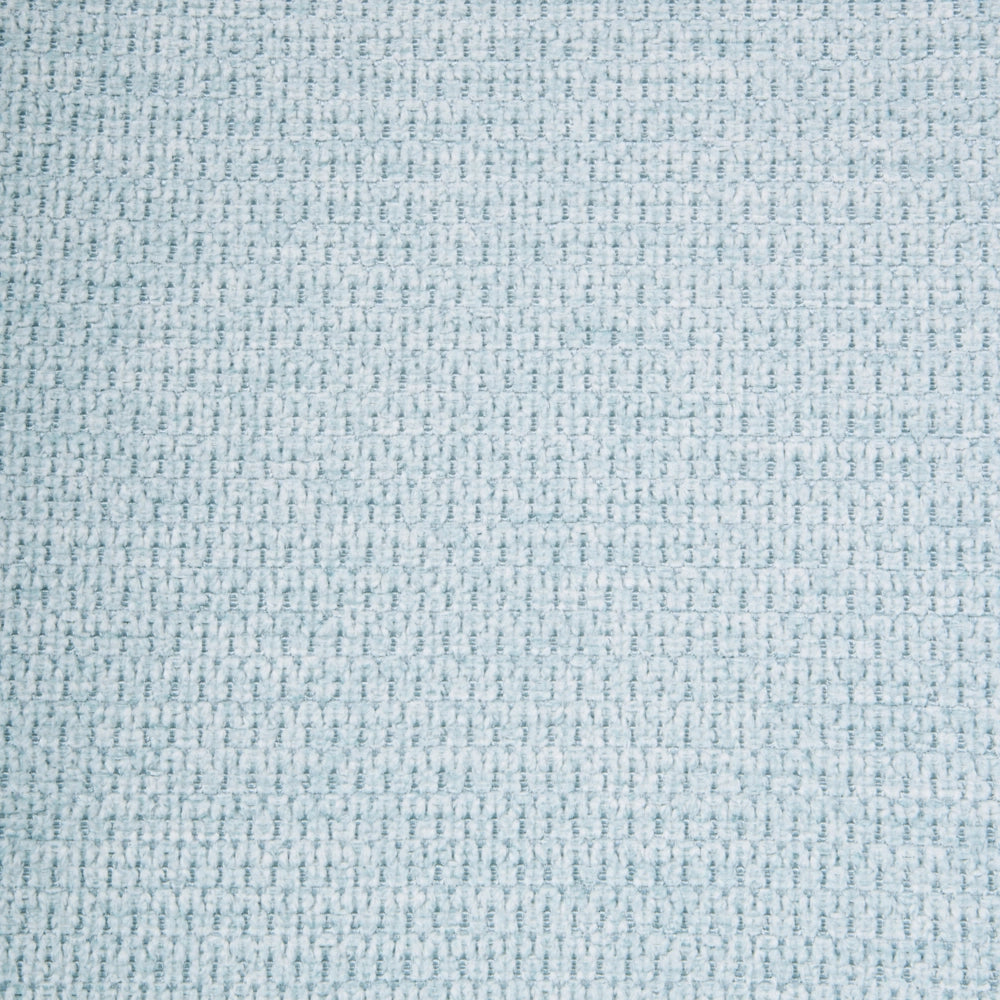 Sedia da pranzo girevole in tessuto azzurro con braccioli, stile moderno scandinavo