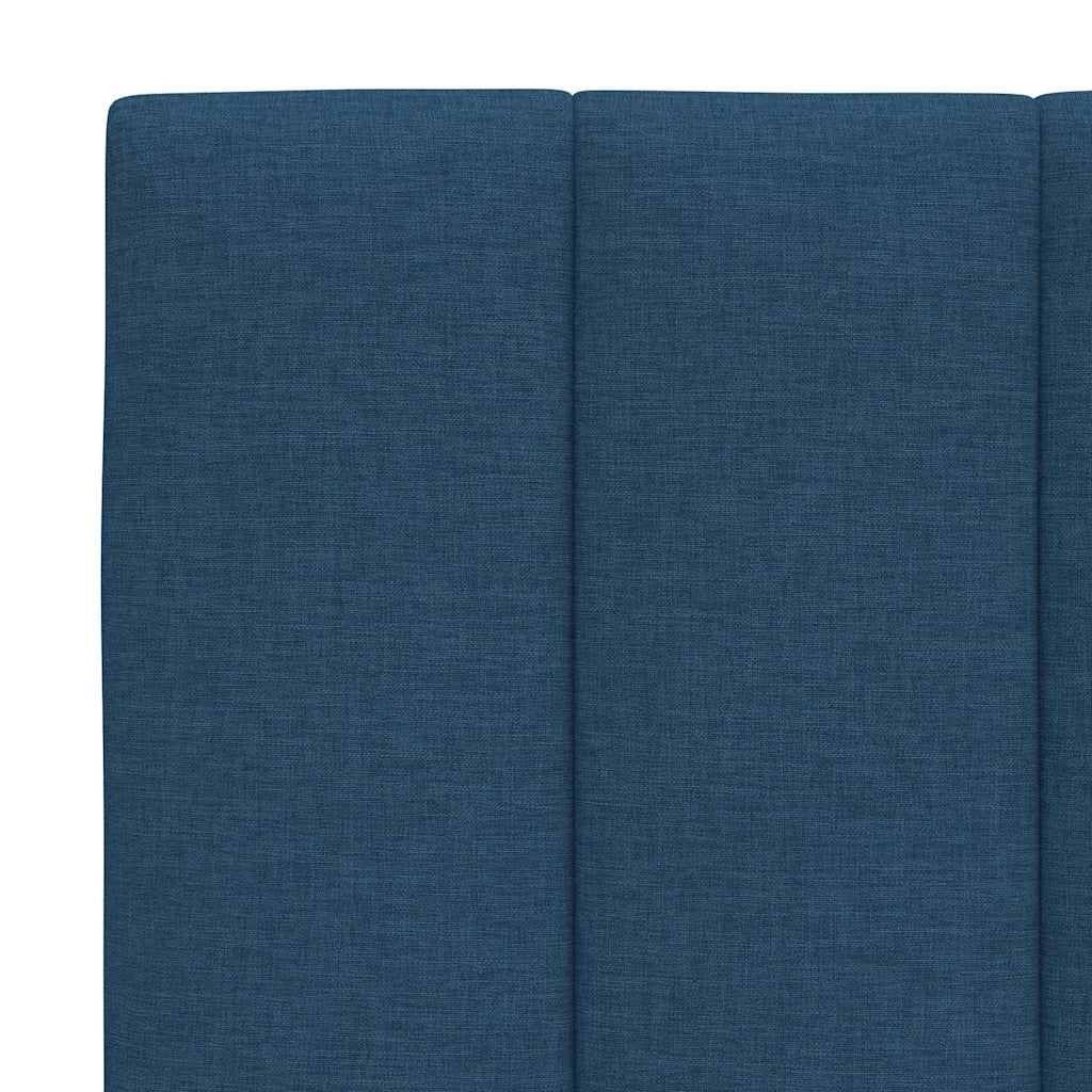 Cuscino Testiera Hanko Blu 160 cm in Tessuto CFW7831295