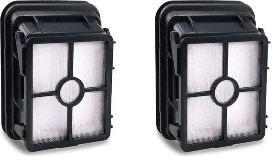 Vervangingsfilter per set da 2, adatto per aspiratori a vapore e a secco, lavabile.