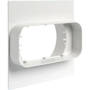 Placca per passaggio a muro per tubo cappa da tubo tondo a rettangolare FIRST