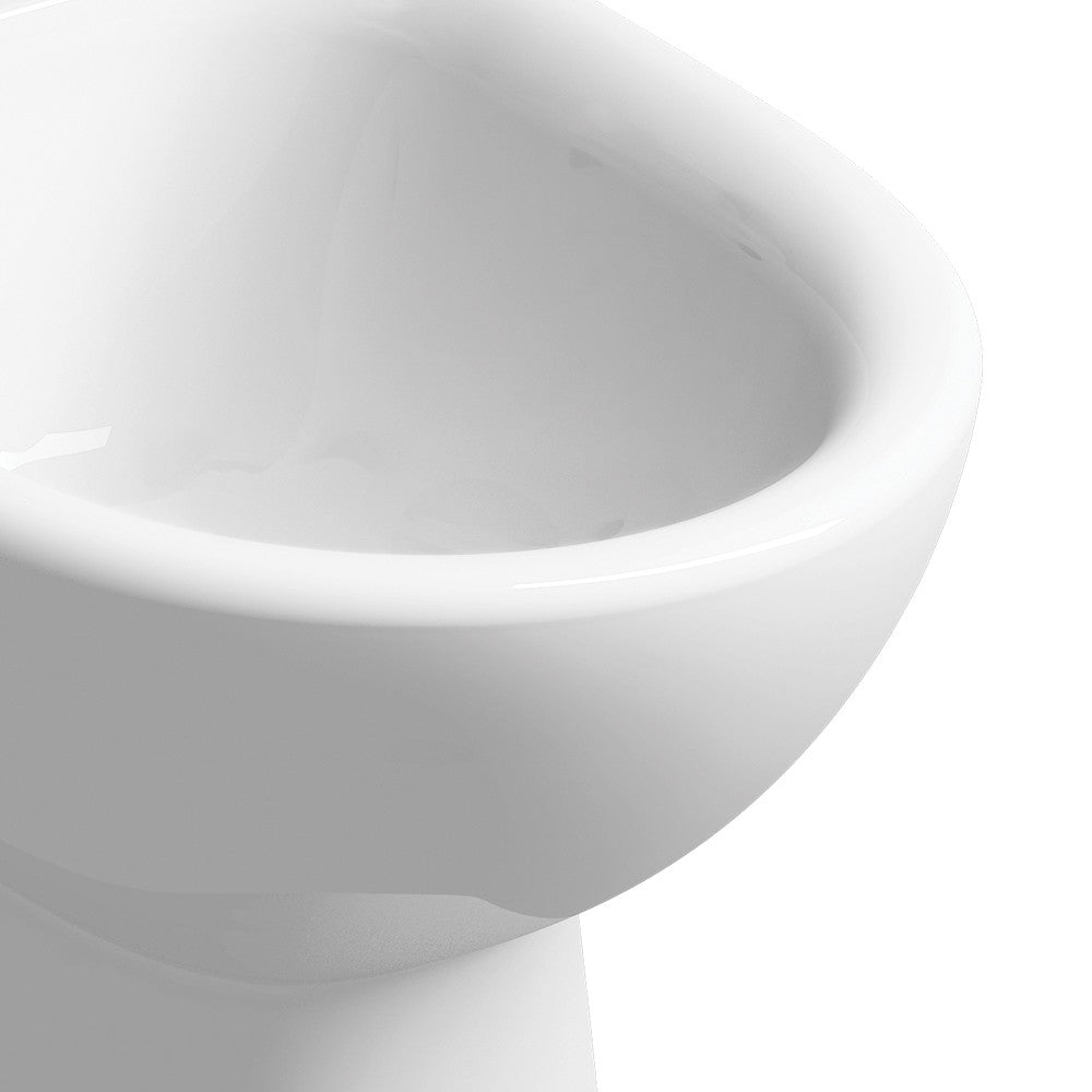 Bidet filo parete con troppopieno - Serie Selnova
