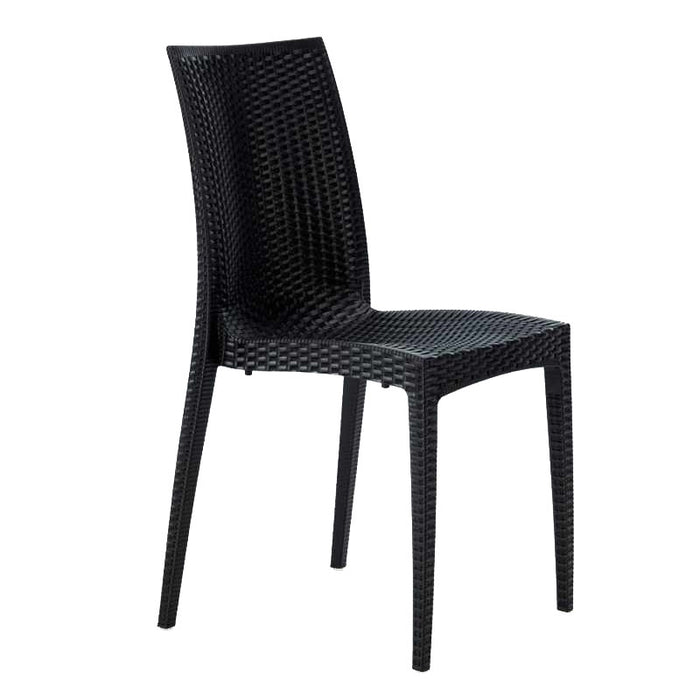 Sedia Verona senza braccioli antracite