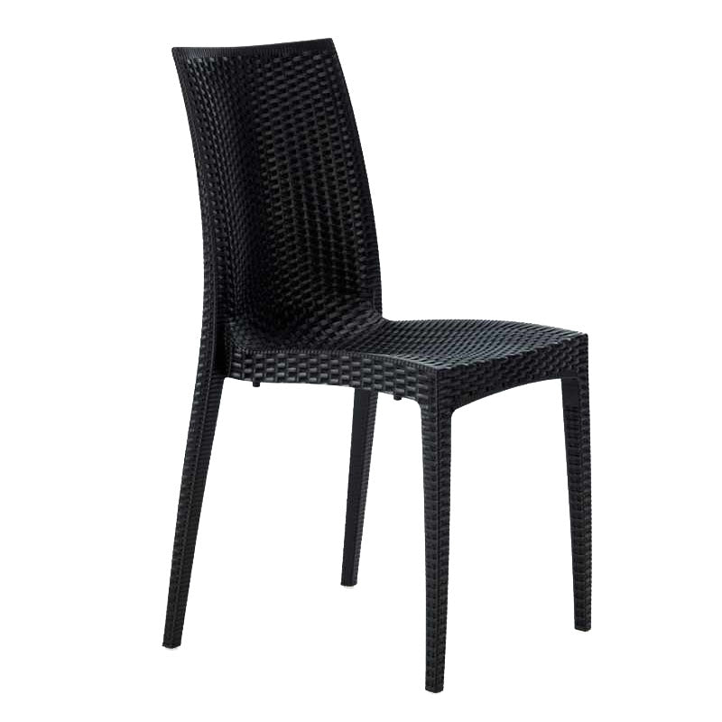 Sedia Verona senza braccioli antracite