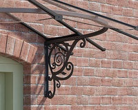 Pensilina Da Esterno 175X125X80 cm  Trasparente - Canopia Lily