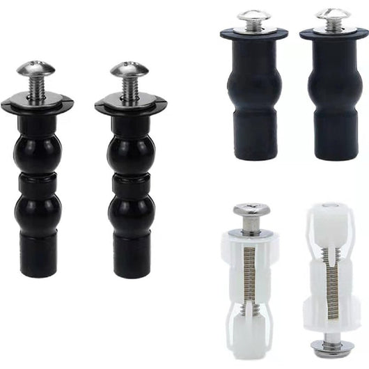 Widream 3 paires vis d expansion pour couvercle de toilette, aba