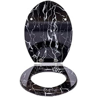 Sedile wc con abbassamento automatico, chiusura rapida, in mdf r