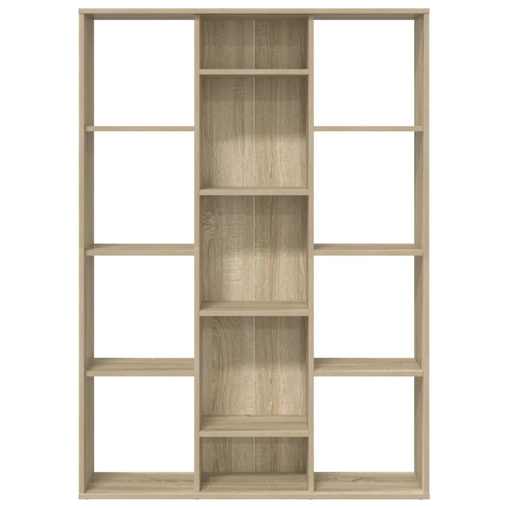 Libreria/Divisorio Ambienti | Divider per stanze | Paravento Rovere Sonoma 100x24x140cm Legno Multistrato