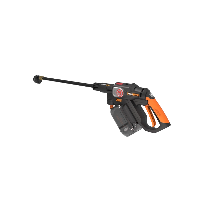 Idropulitrice portatile a batteria WG633E 20V brushless con tubo aspirazione 6 m per pulizia esterna - Worx