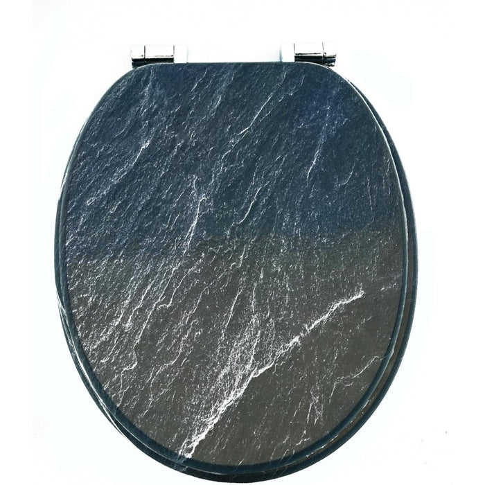 Sedile wc con abbassamento automatico, chiusura rapida, in mdf r