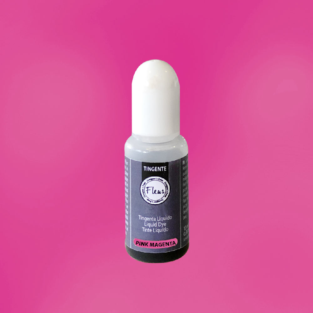 Tingente Liquido per Resine Fleur Colorante 10 Ml Colore: Pink Magenta