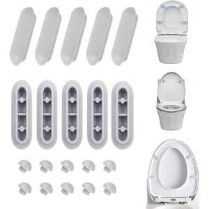 10 pi ces tampon universel pour si ge toilette, pare-chocs de si