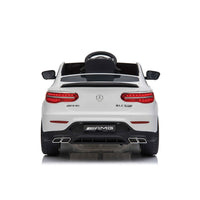 Macchina Elettrica per Bambini Licenza Ufficiale Mercedes AMG GLC63S Coupè 10,8V 5,4 Ah Bianco