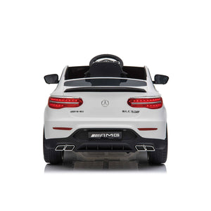 Macchina Elettrica per Bambini Licenza Ufficiale Mercedes AMG GLC63S Coupè 10,8V 5,4 Ah Bianco