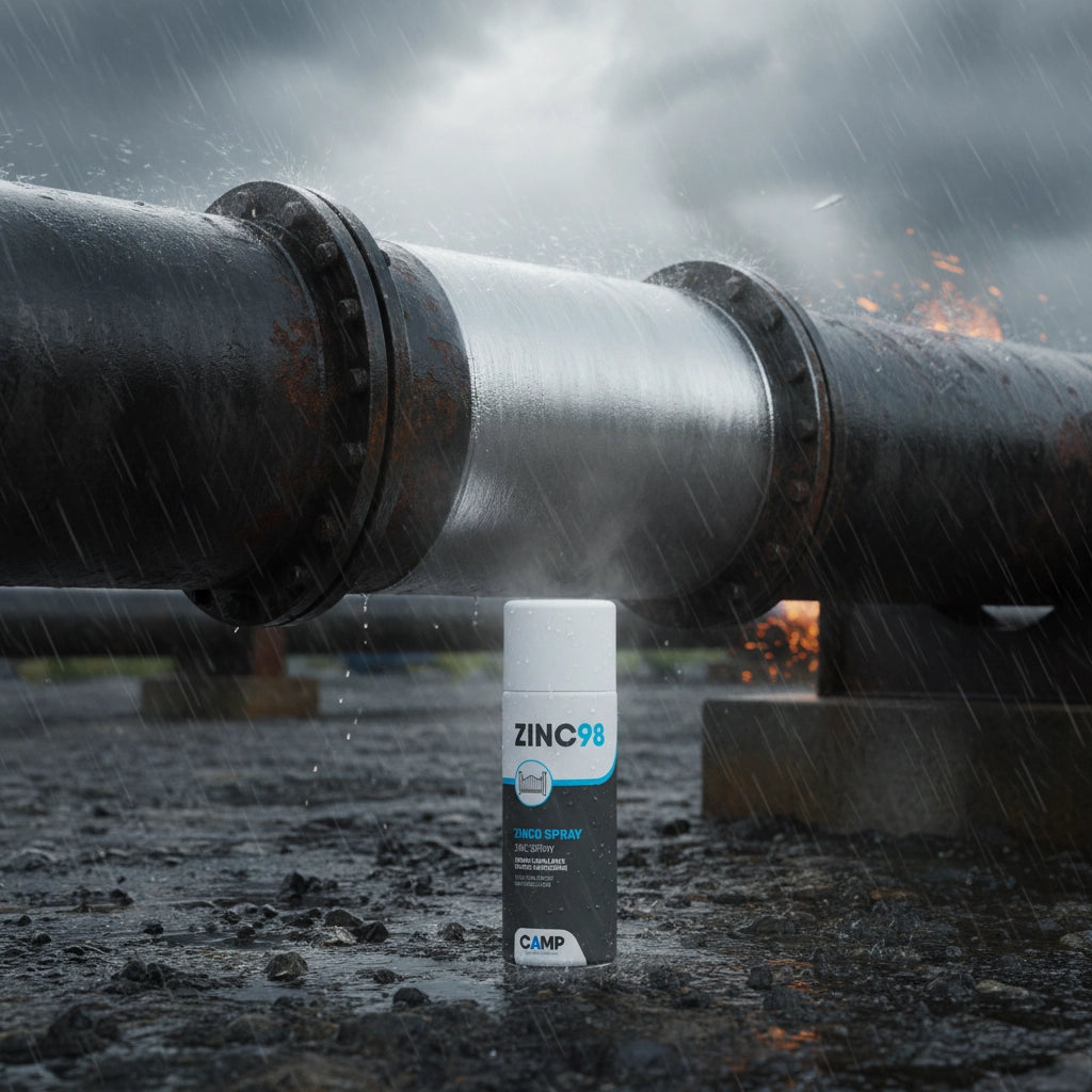 Kit 6 pezzi zinc 98 spray protettivo antiossidante zinco chiaro 400 ml