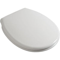 Kiamami valentina sedile copriwater in plastica bianco per wc so