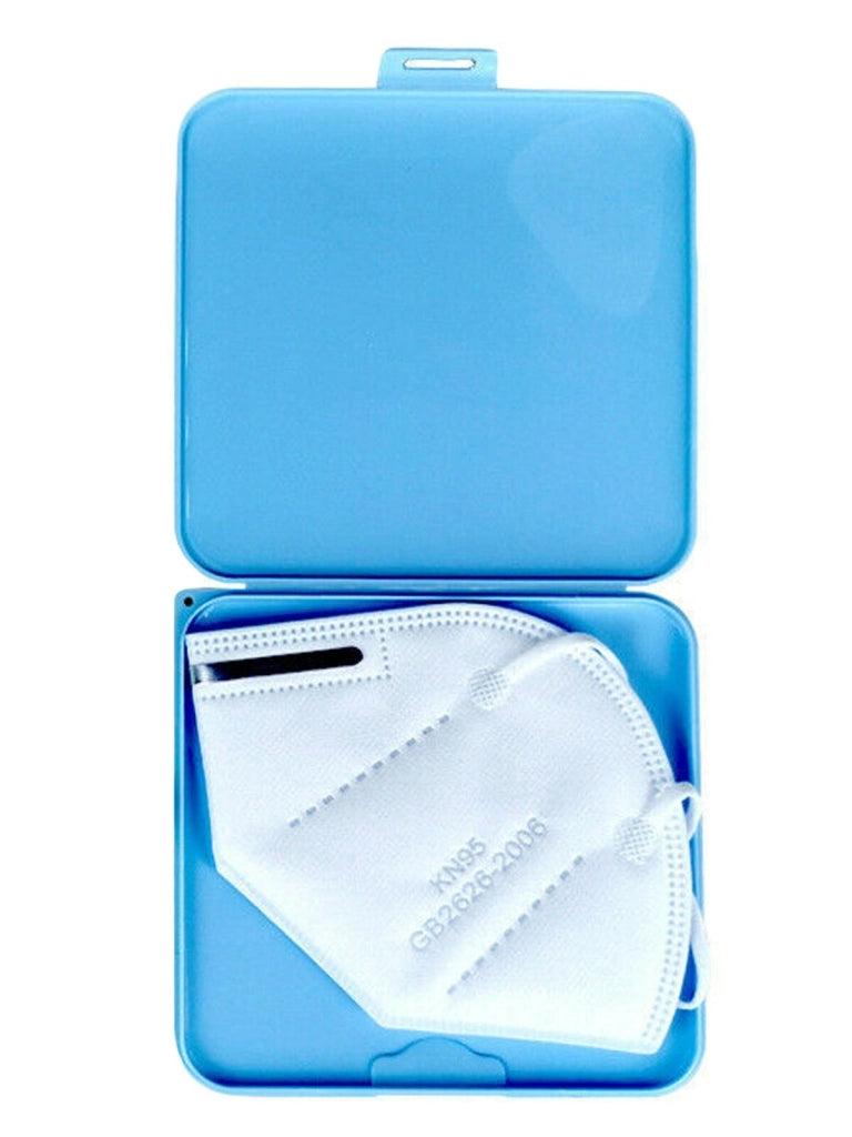 4 PORTA MASCHERINE CUSTODIA COVER CONTENITORE ORGANIZER PORTATILE BOX TASCABILE