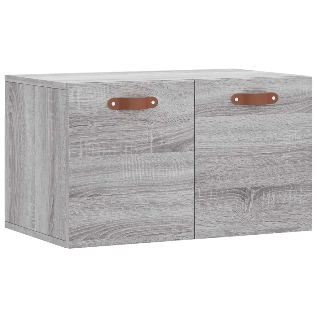 Armadietto a Muro | Mobile a Parete Grigio Sonoma 60x36,5x35cm in Legno Multistrato