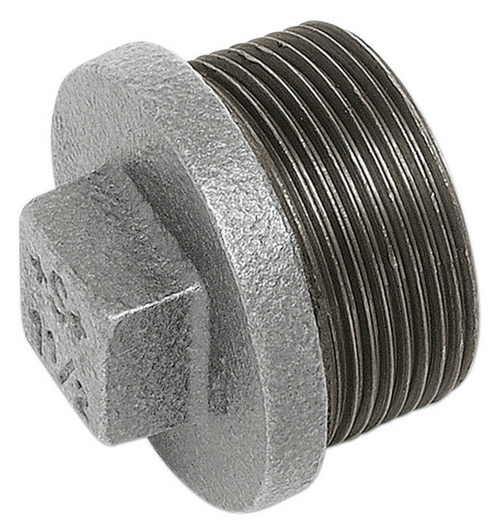 tappo maschio ghisa zincata gr.1 figura 290 cod:ferx.4114