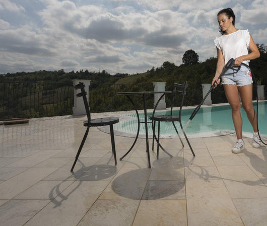 Idropulitrice Compatta ad Alta Pressione con Accessori 1300W 100 Bar 360 l/h