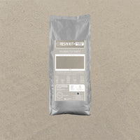 Kit Resina Cemento Fleur in Polvere per Pavimenti Pareti Piastrelle Formato: 2 Kg, Colore: Greige