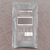 Kit Resina Cemento Fleur in Polvere per Pavimenti Pareti Piastrelle Formato: 8 Kg, Colore: Indian Elephant