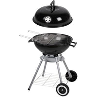 Barbecue a Carbone BBQ Grigliatura e Cottura a Carbonella Vassoio Rimovibile