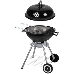 Barbecue a Carbone BBQ Grigliatura e Cottura a Carbonella Vassoio Rimovibile