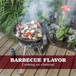 Barbecue a Carbone BBQ Grigliatura e Cottura a Carbonella Vassoio Rimovibile